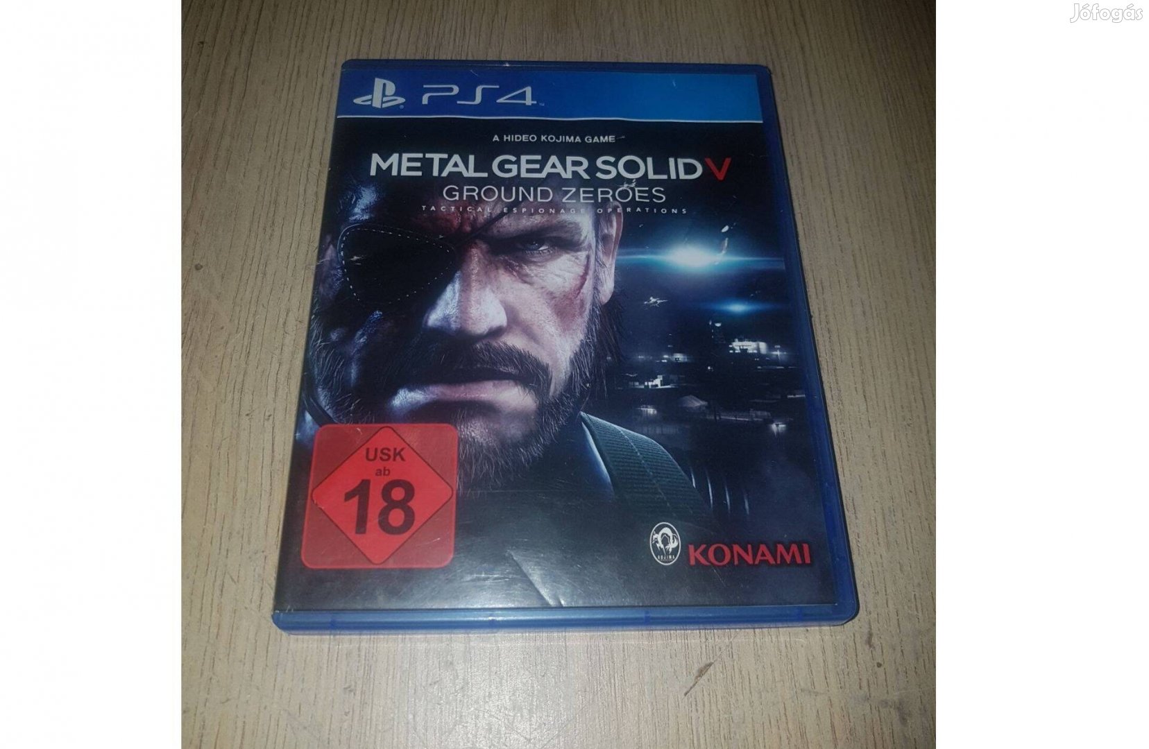 Ps4 metal gear solid 5 ground zeroes eladó