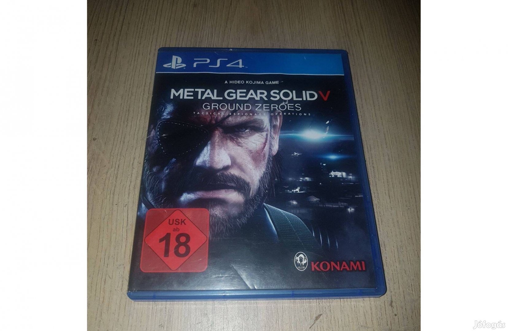 Ps4 metal gear solid 5 ground zeroes eladó