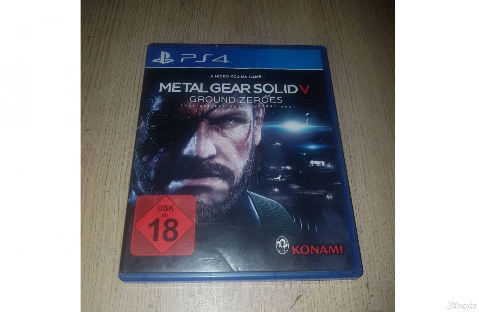 Ps4 metal gear solid 5 ground zeroes eladó