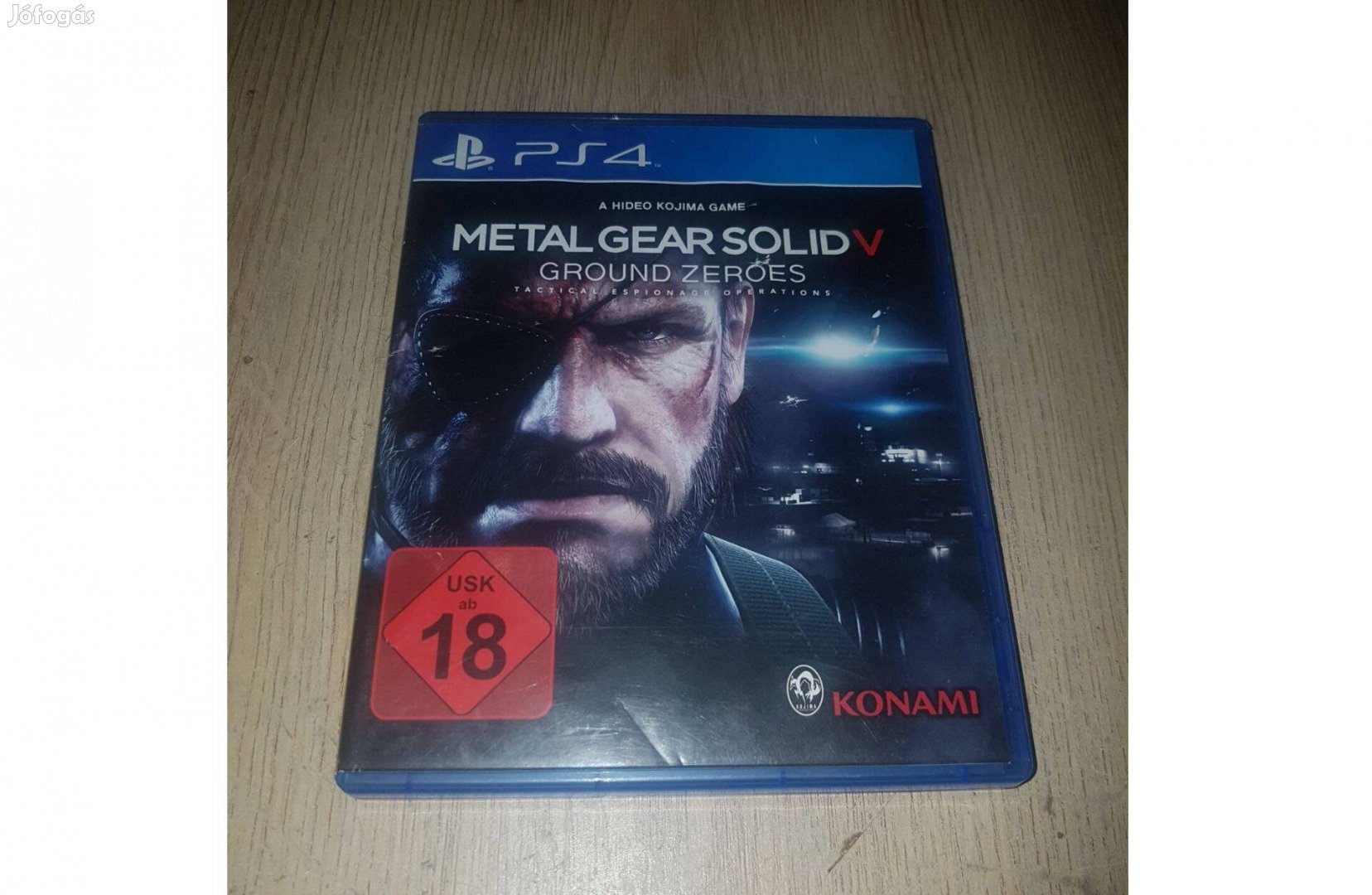 Ps4 metal gear solid 5 ground zeroes játék eladó