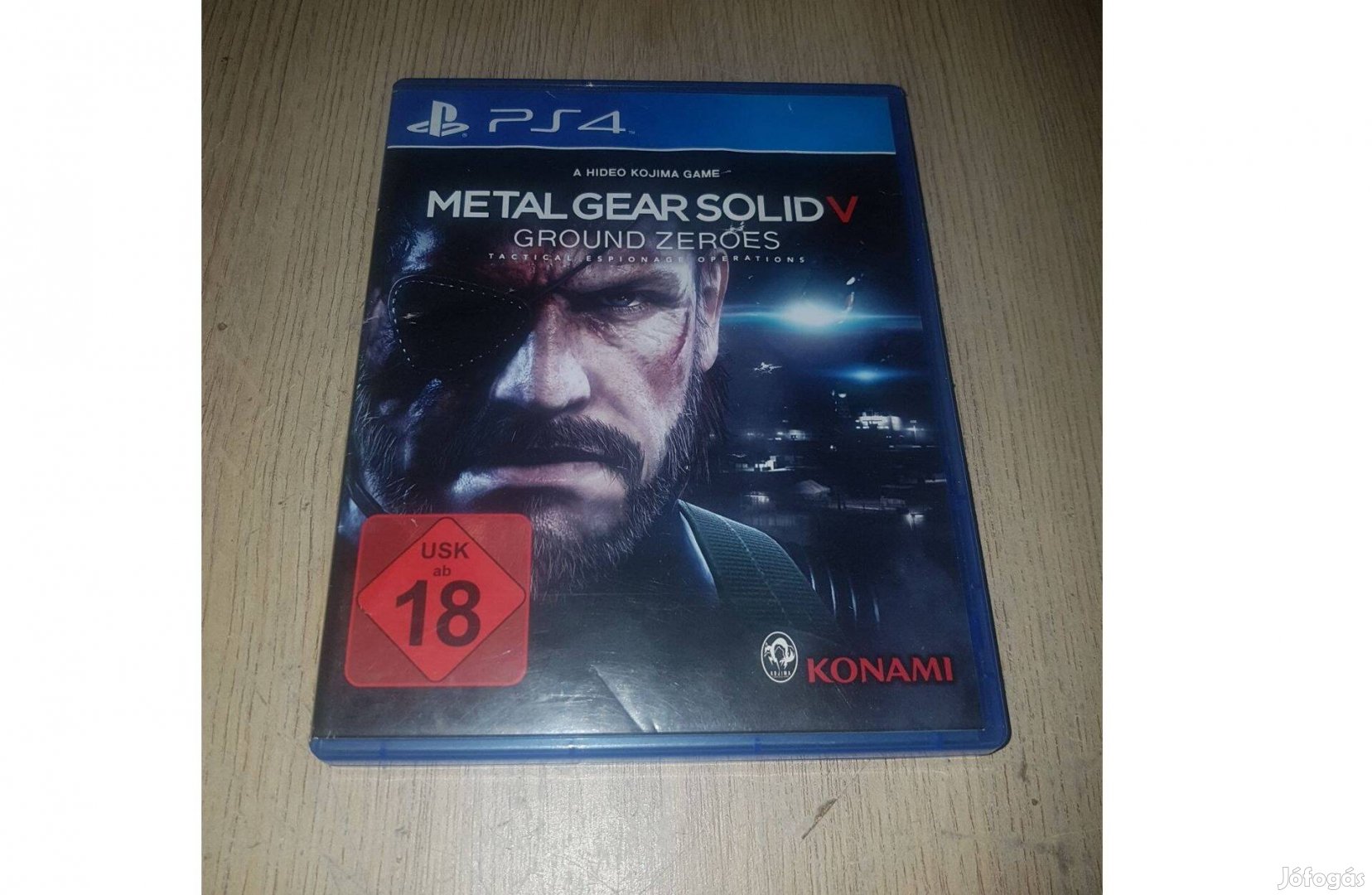 Ps4 metal gear solid 5 ground zeroes játék eladó