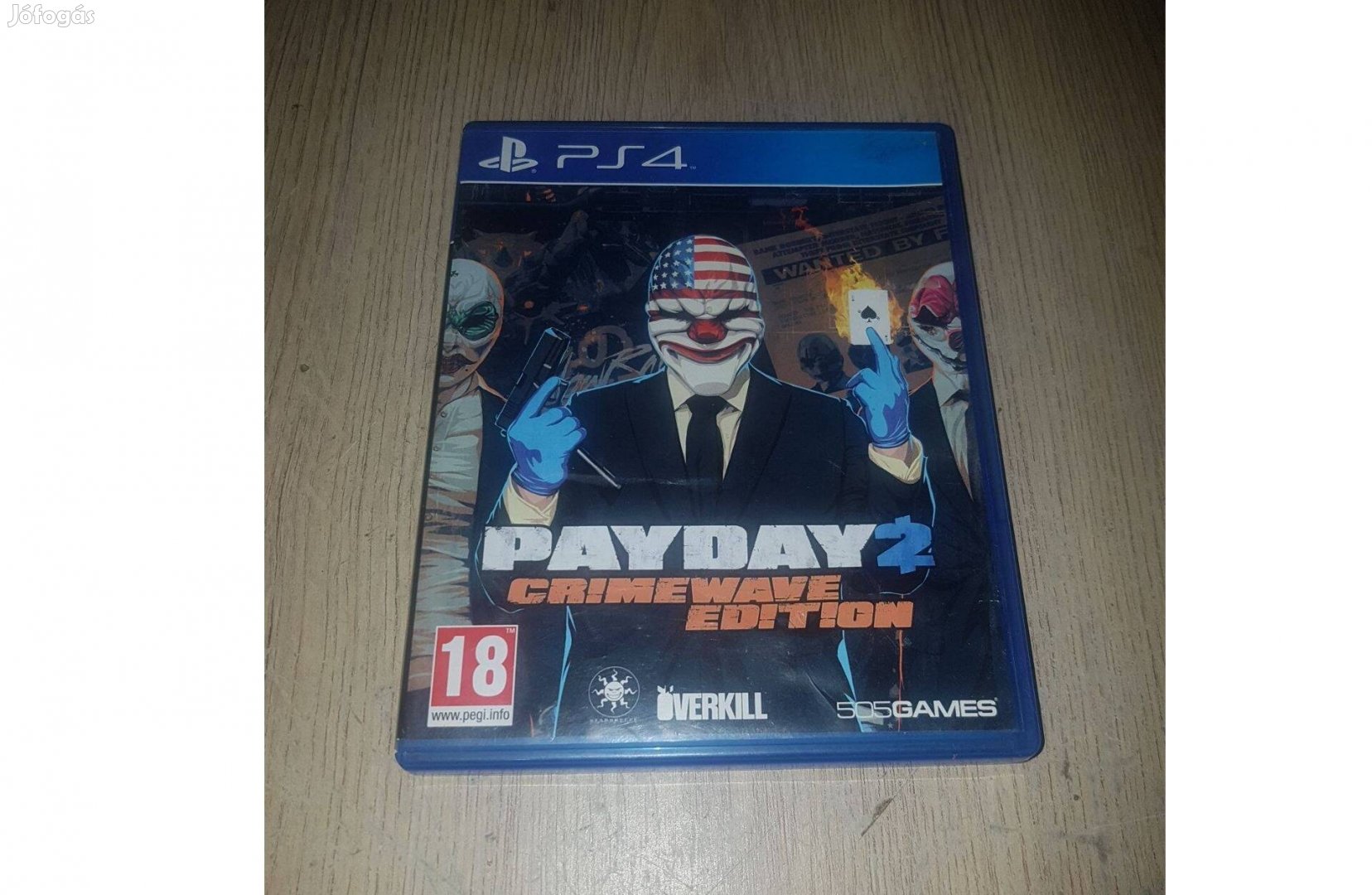 Ps4 payday 2 játék eladó