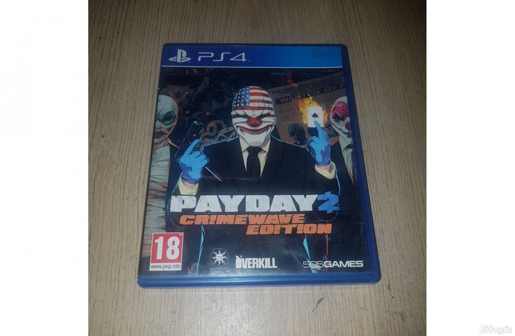 Ps4 payday 2 játék eladó