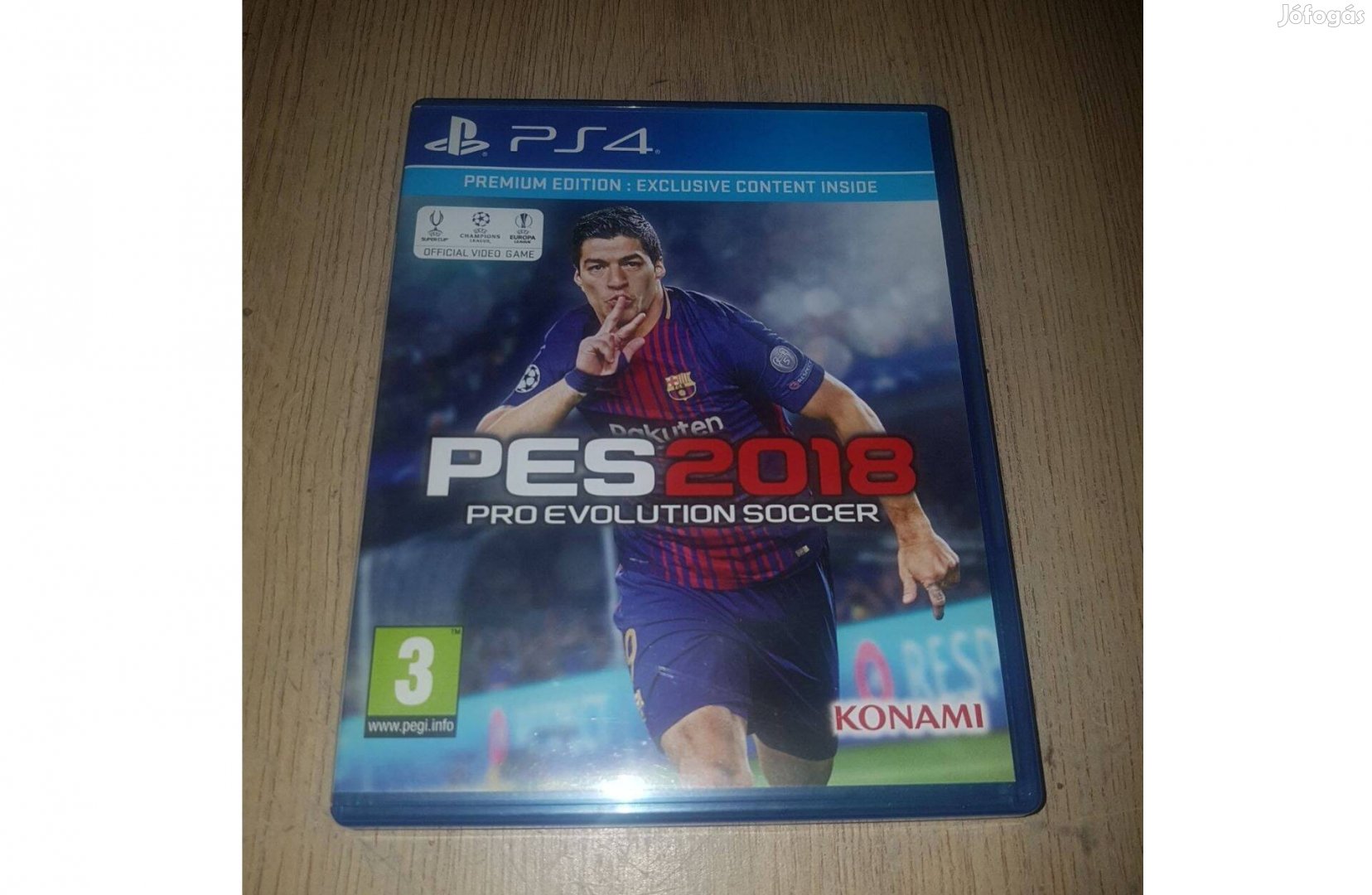 Ps4 pes 2018 játék eladó