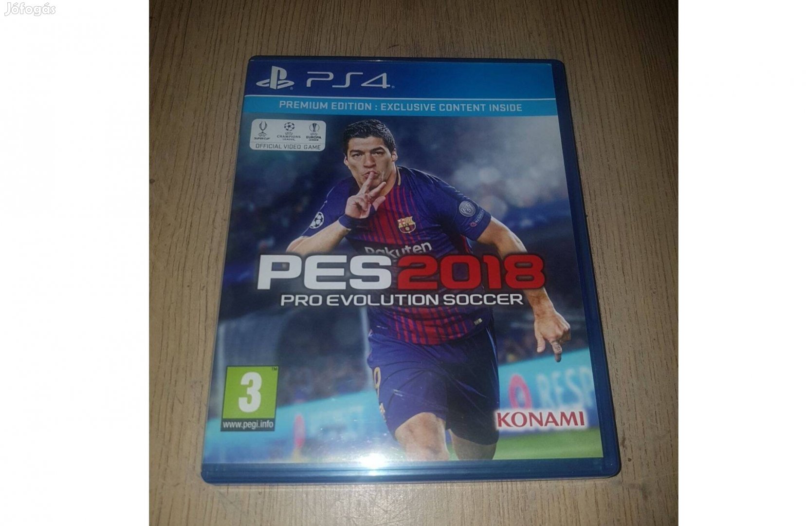 Ps4 pes 2018 játék eladó