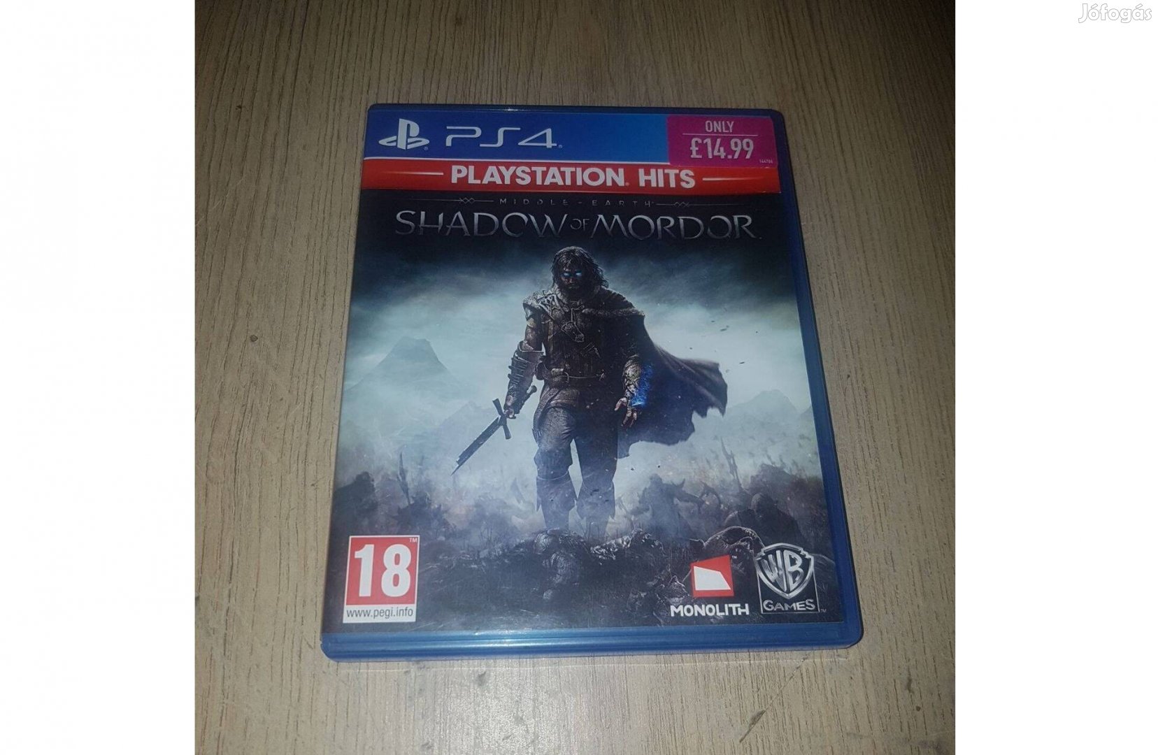 Ps4 shadow of mordor eladó