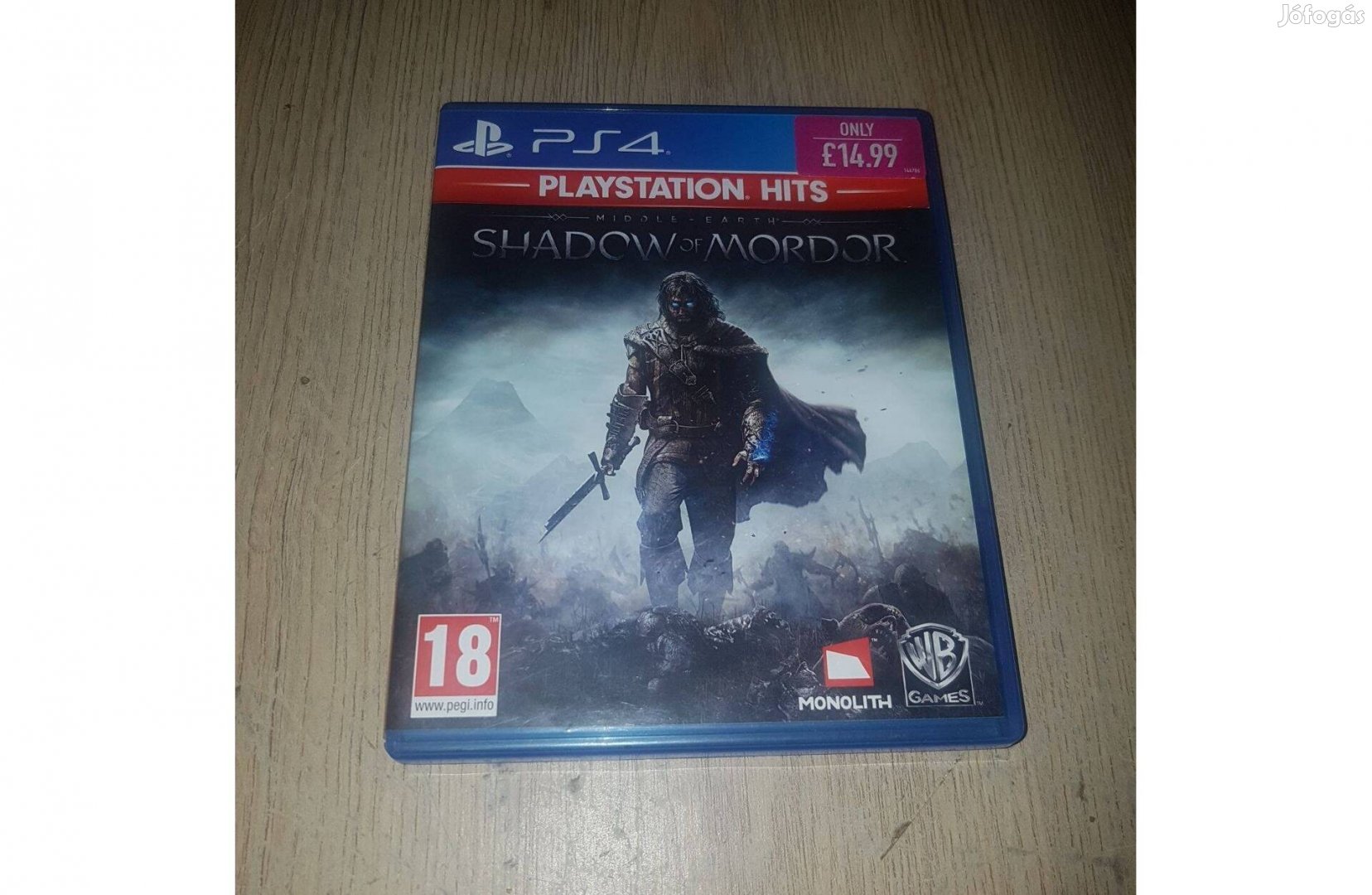 Ps4 shadow of mordor játék eladó