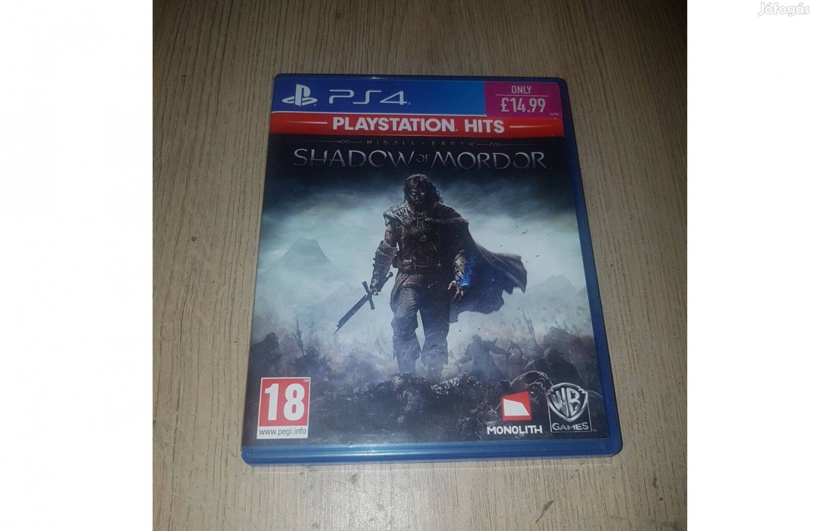 Ps4 shadow of mordor játék eladó