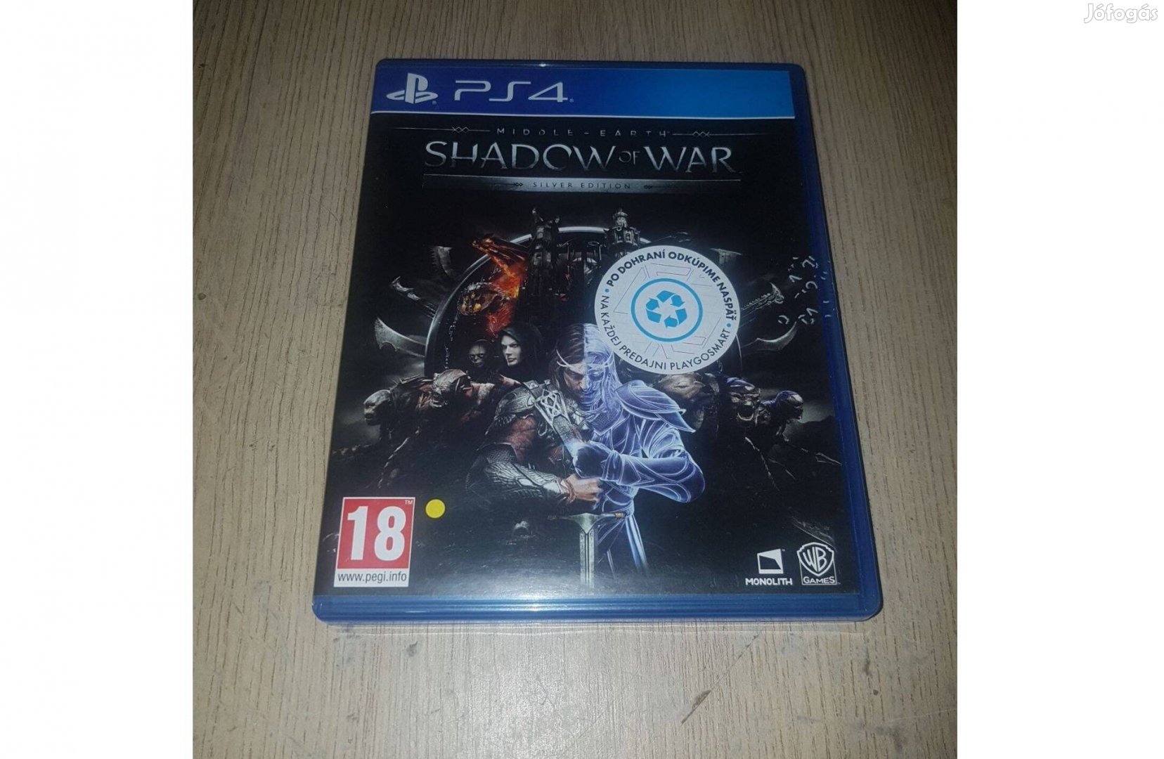 Ps4 shadow of war játék eladó