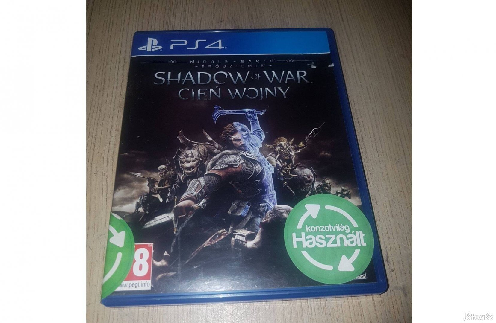 Ps4 shadow of war játék eladó