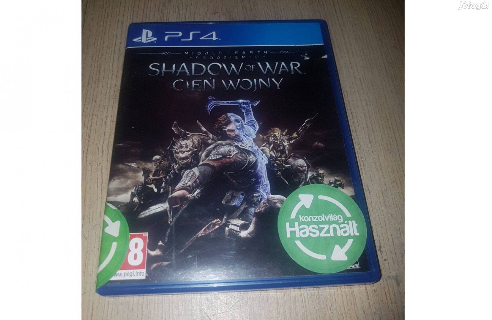 Ps4 shadow of war játék eladó