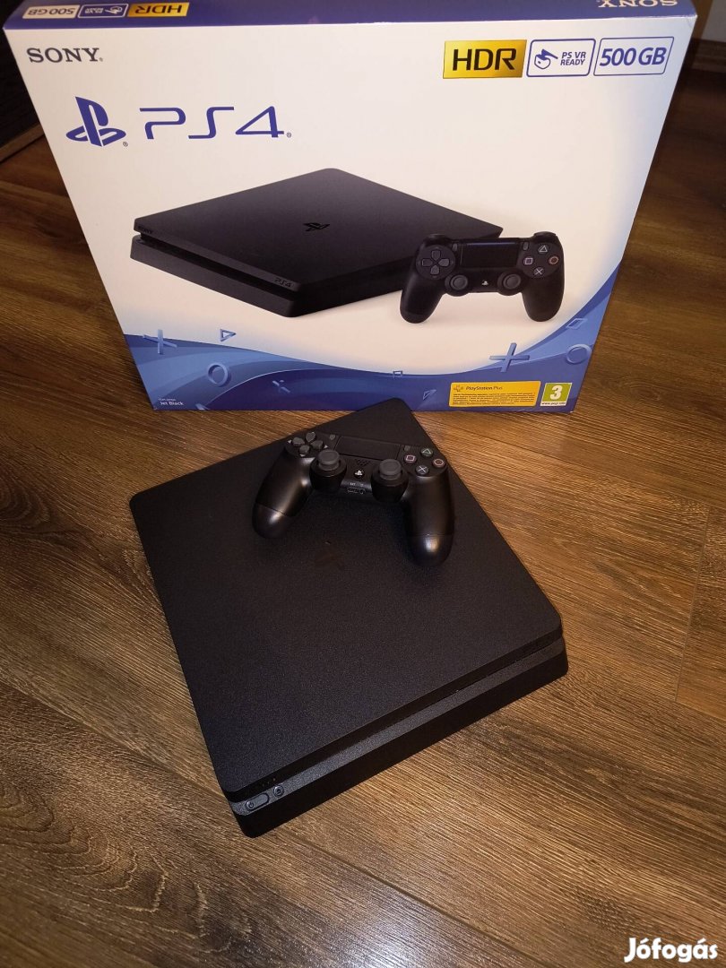 Ps4 slim 1,5 év Média Markt garanciával 