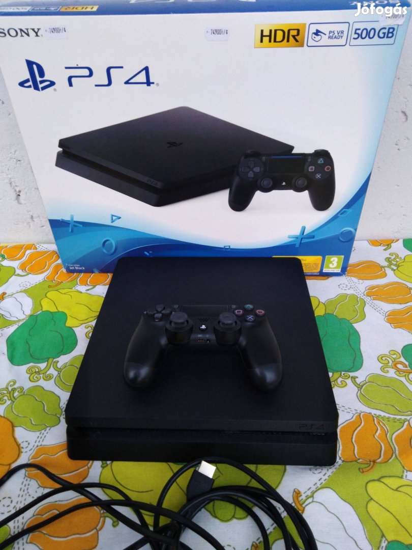 Ps4 slim 500GB konzol ingyenes szállítással