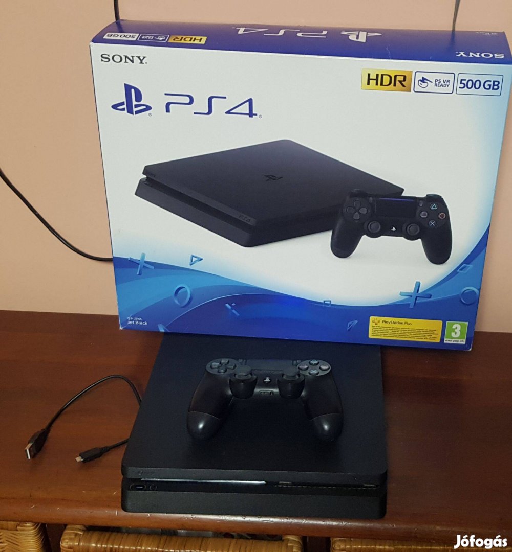 Ps4 slim 500gb dobozában