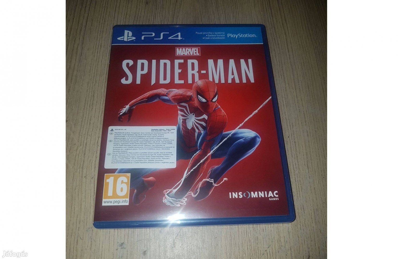 Ps4 spider man játék eladó