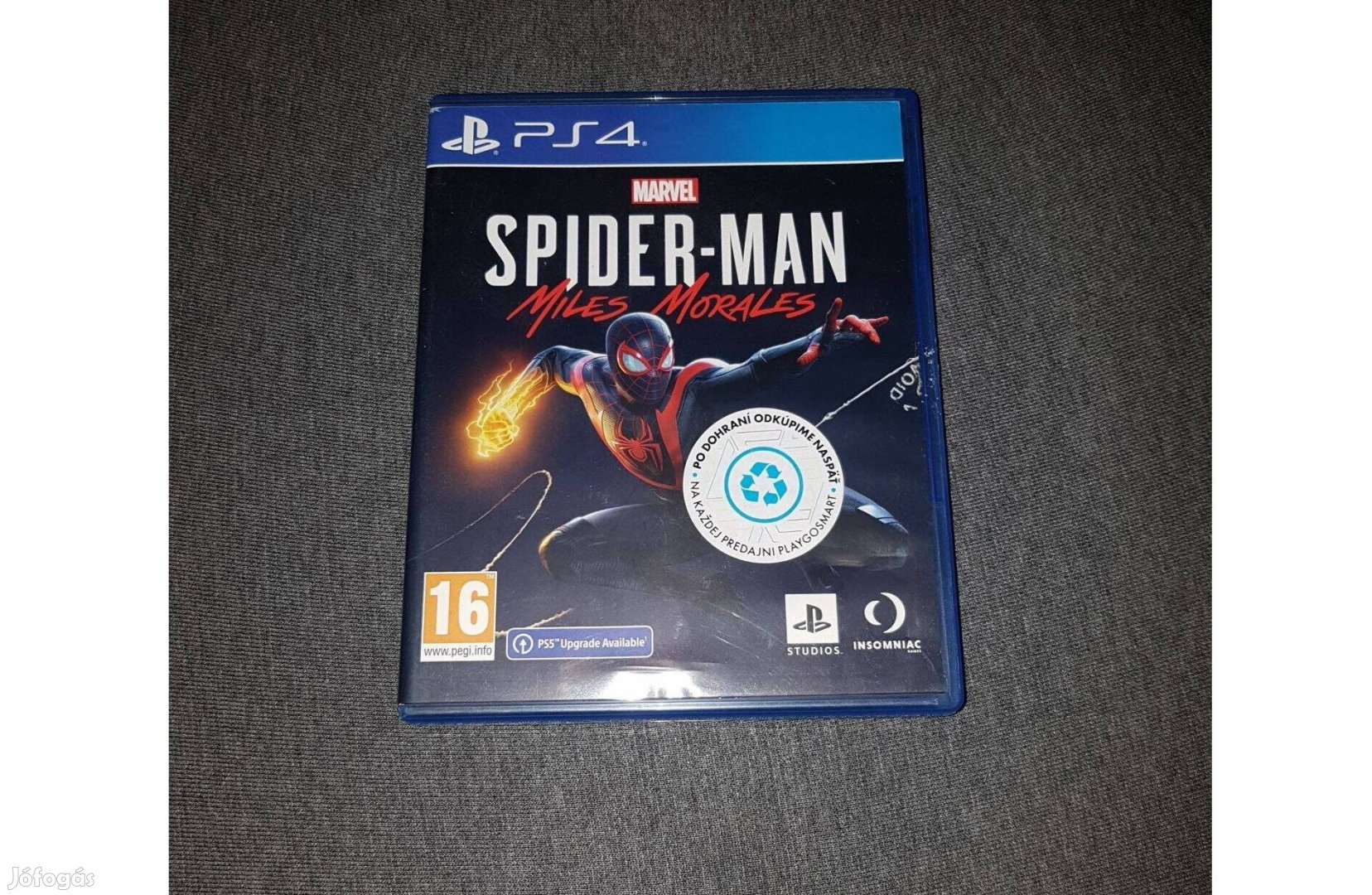 Ps4 spider man miles morales eladó