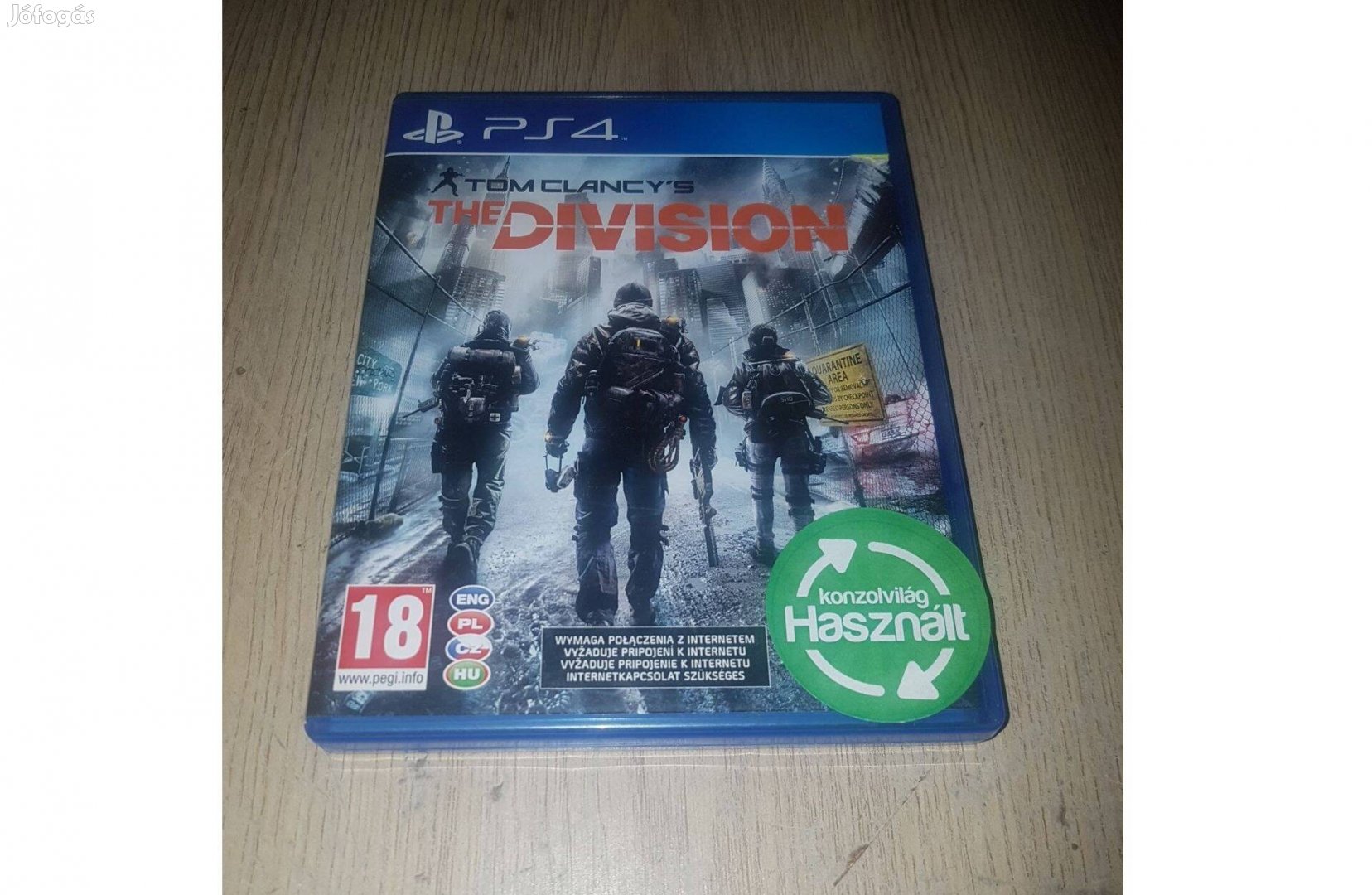 Ps4 the division eladó