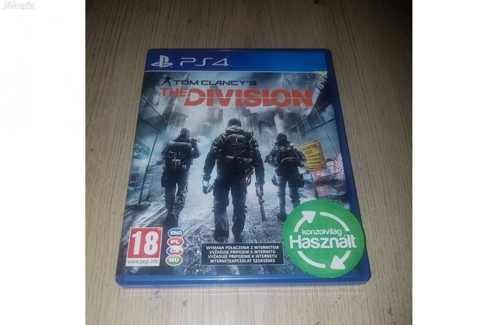 Ps4 the division eladó