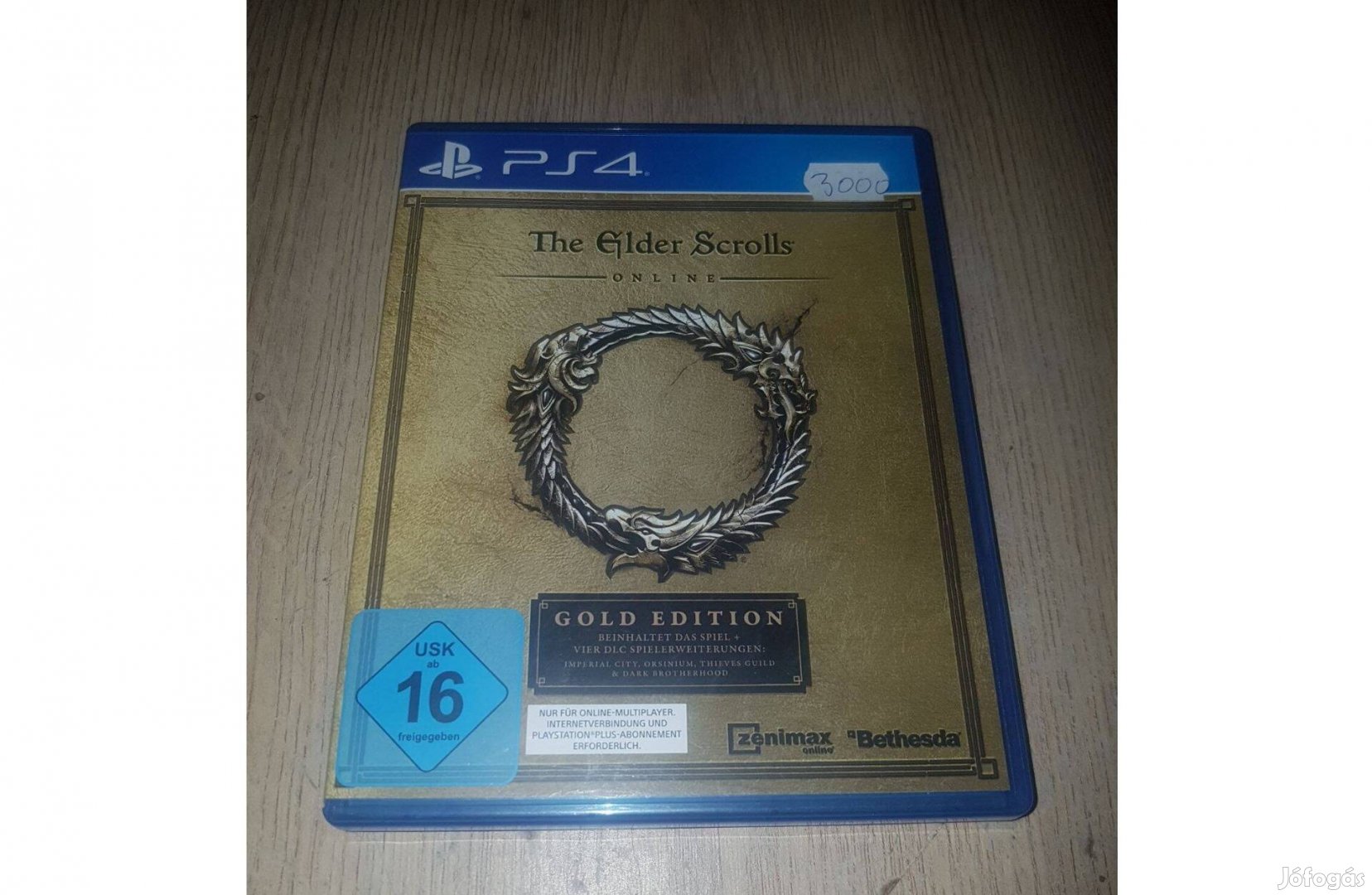 Ps4 the elder scrolls online gold edition eladó