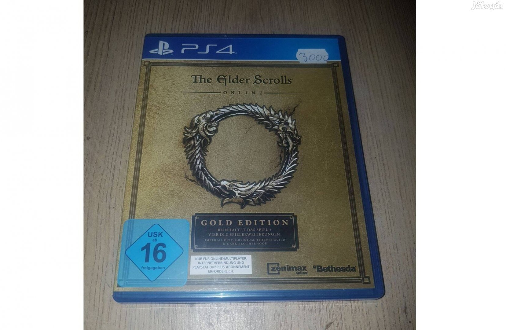 Ps4 the elder scrolls online gold edition játék eladó