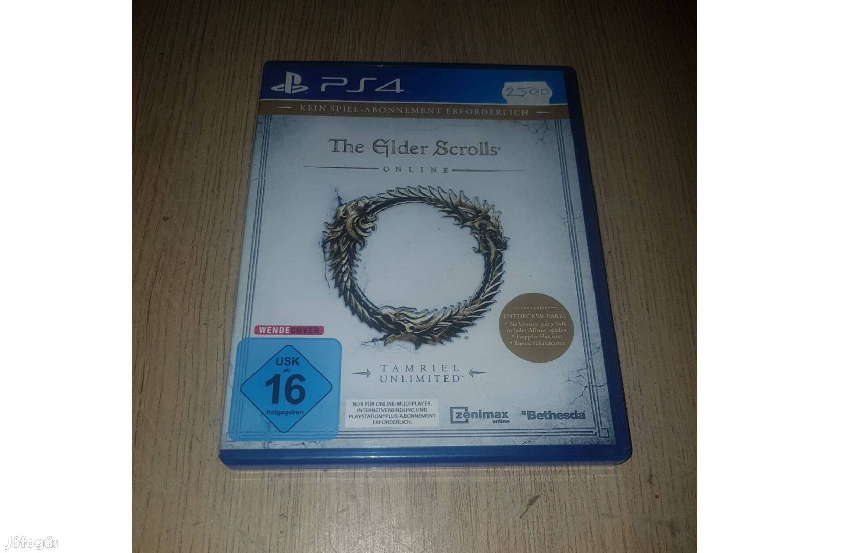 Ps4 the elder scrolls online játék eladó