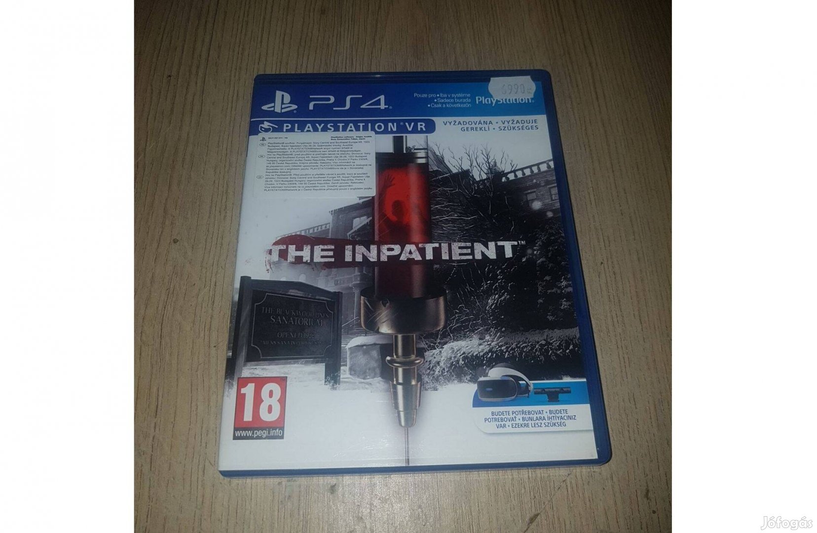 Ps4 the inpatient játék eladó