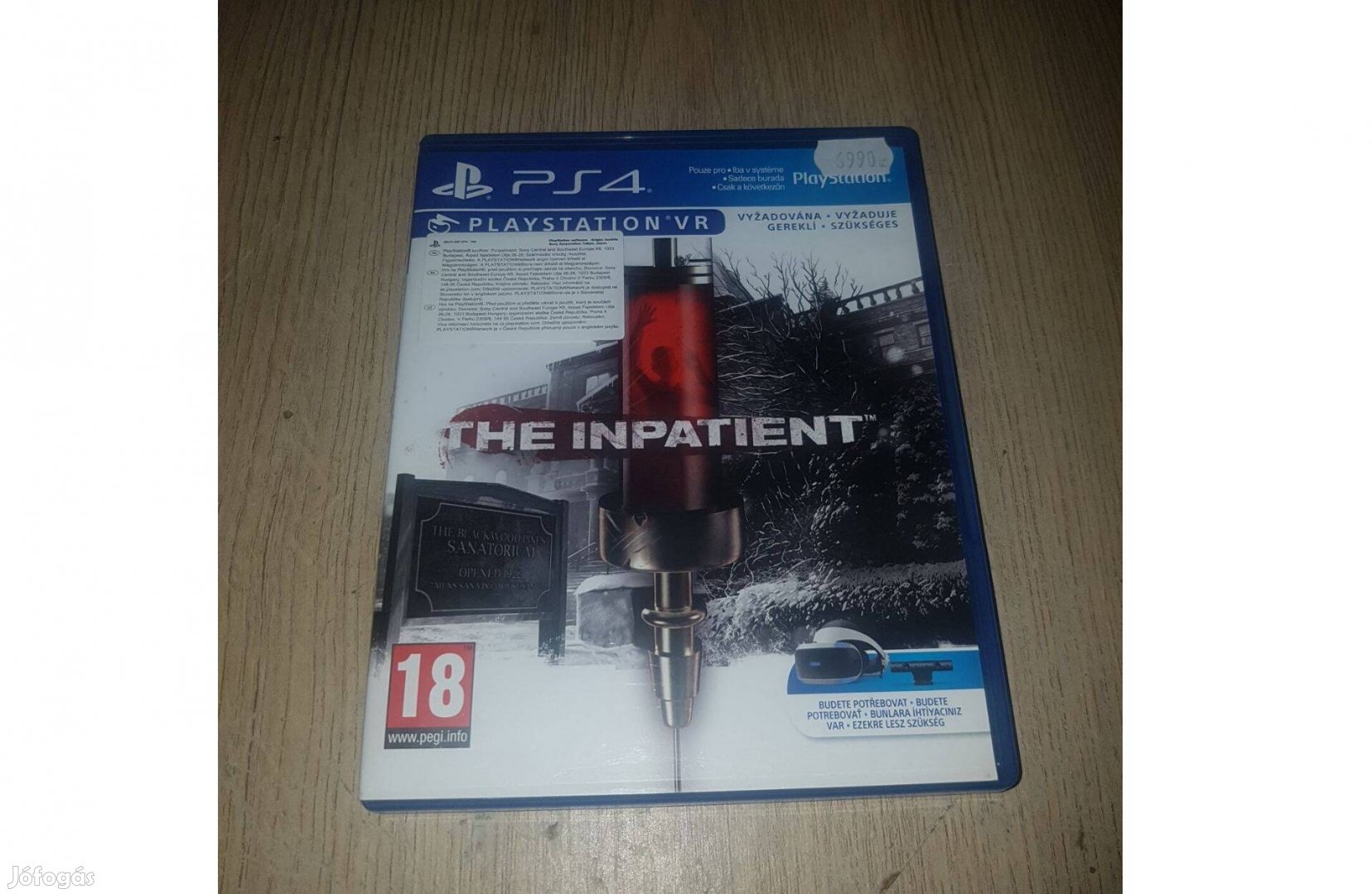 Ps4 the inpatient játék eladó