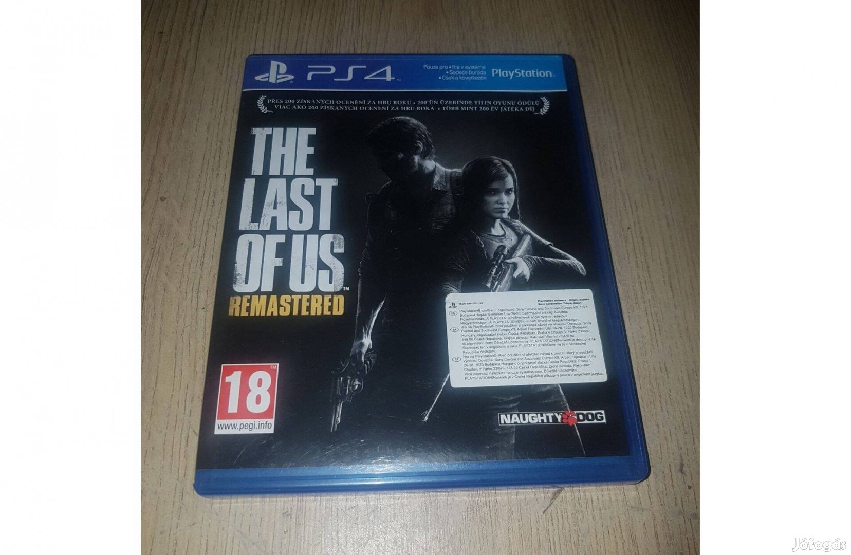 Ps4 the last of us eladó