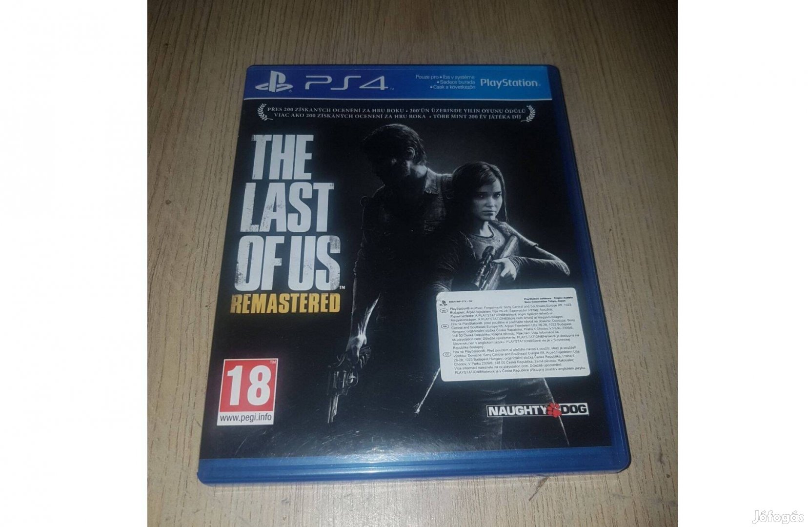 Ps4 the last of us játék eladó