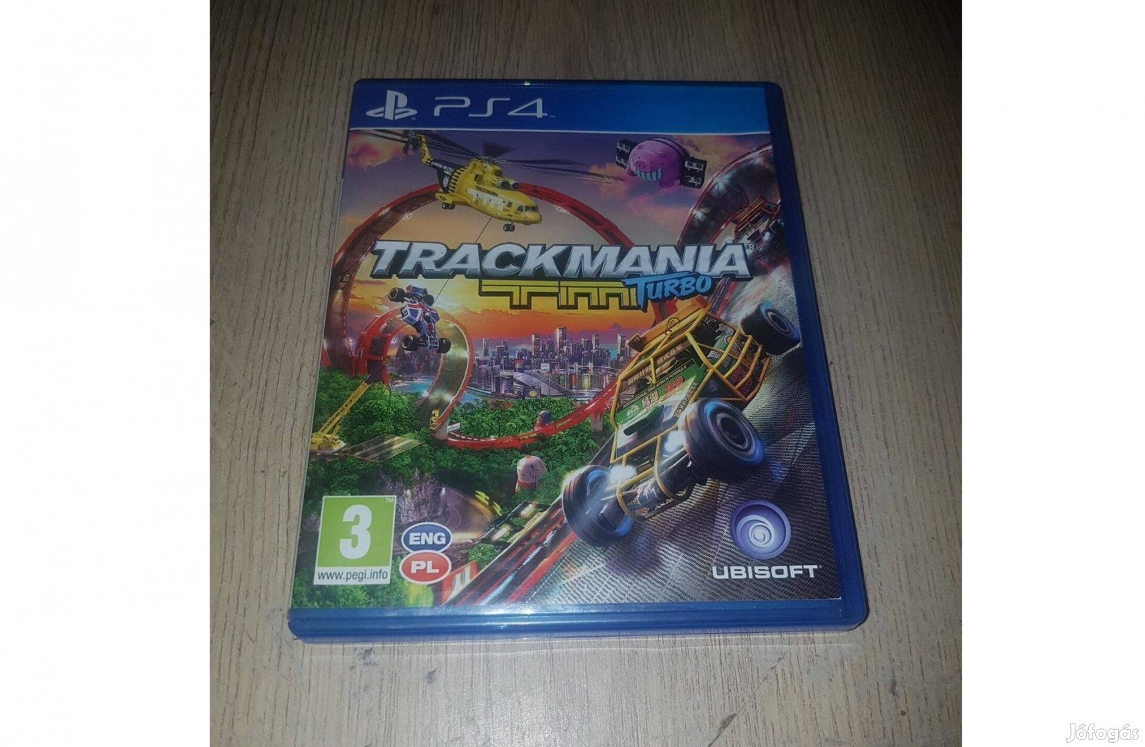 Ps4 trackmania turbo játék eladó