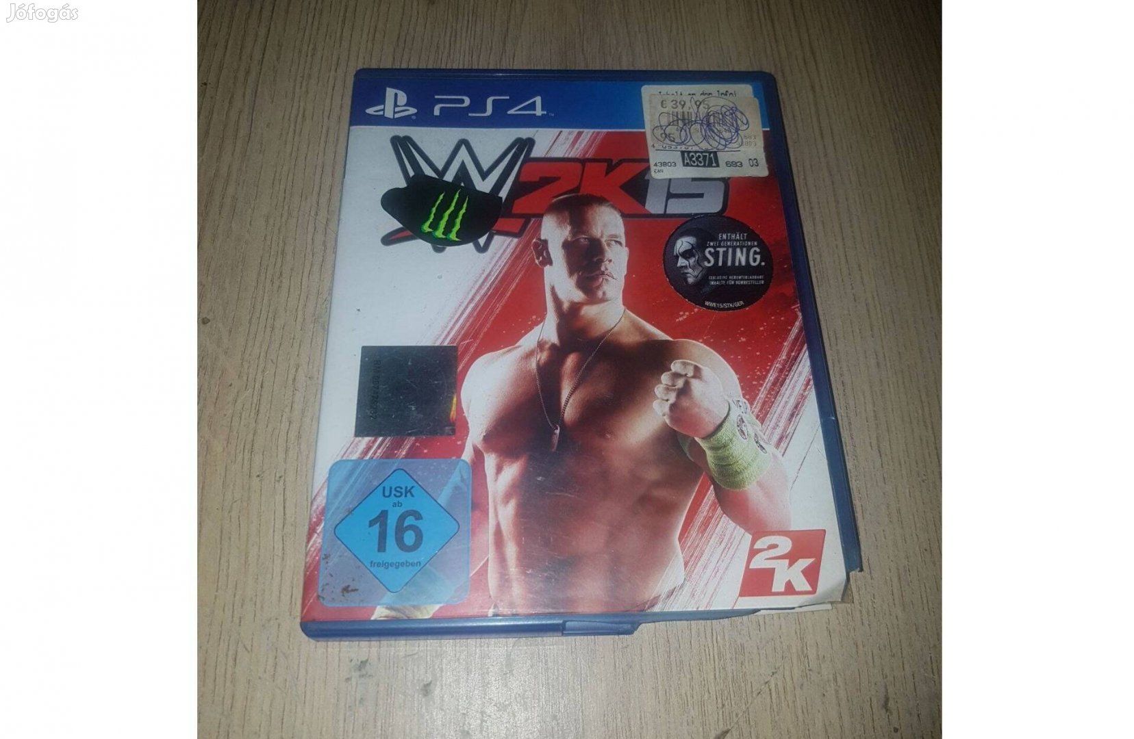 Ps4 wwe 2k15 eladó