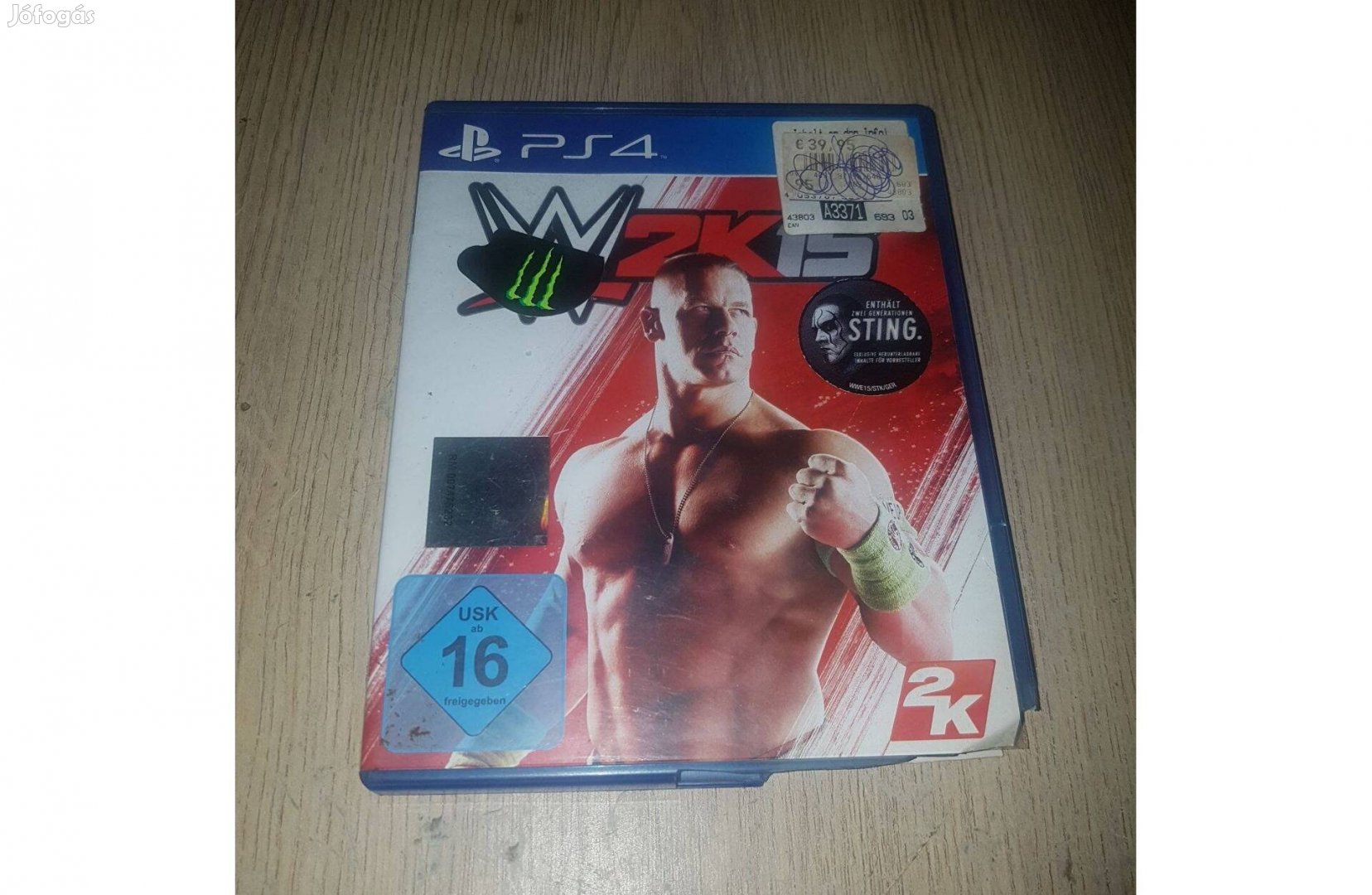 Ps4 wwe 2k15 játék eladó