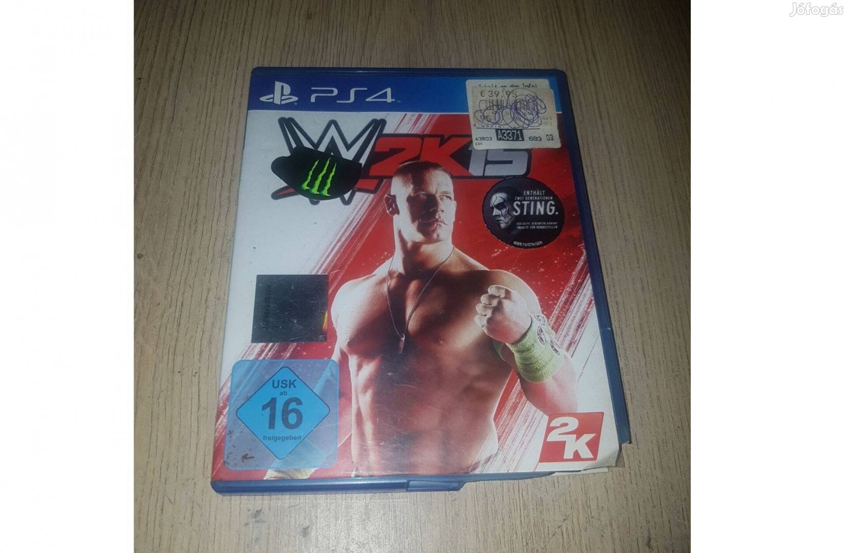 Ps4 wwe 2k15 játék eladó