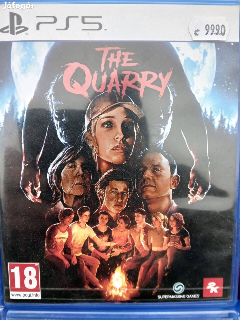 Ps5-12 Ps5 Eredeti Játék The Quarry karcmentes
