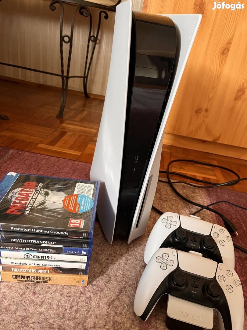 Ps5 825GB 170ezerért eladó jó állapotban. 2 kontrollerrel