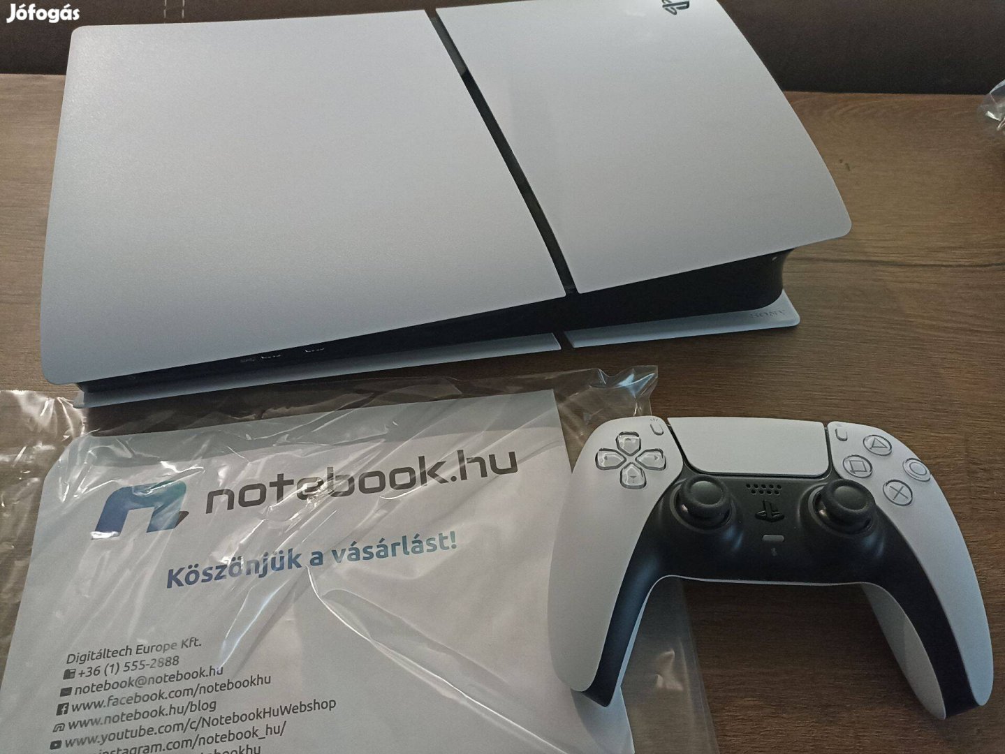 Ps5 Slim 1Tb digi - 1évgar- beszámítás