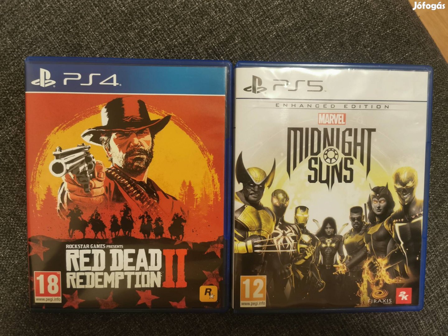 Ps5 és Ps4 = Red Dead Redemption 2 és Marvel Midnight Suns