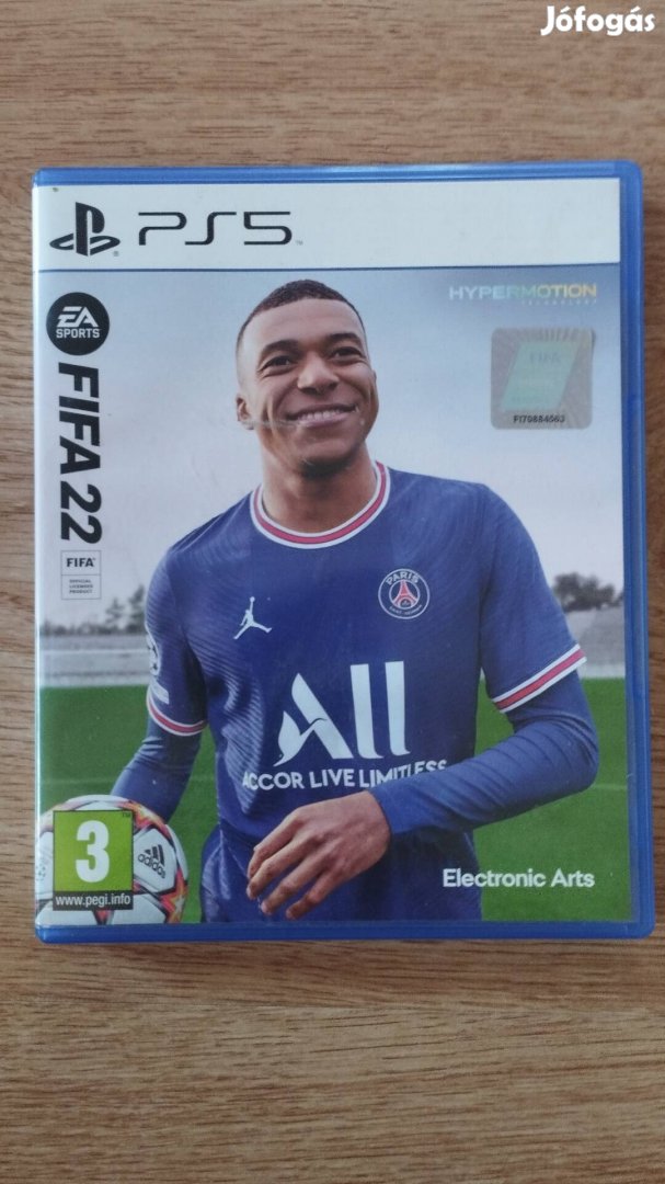 Ps5 fifa22 karcmentes játék 