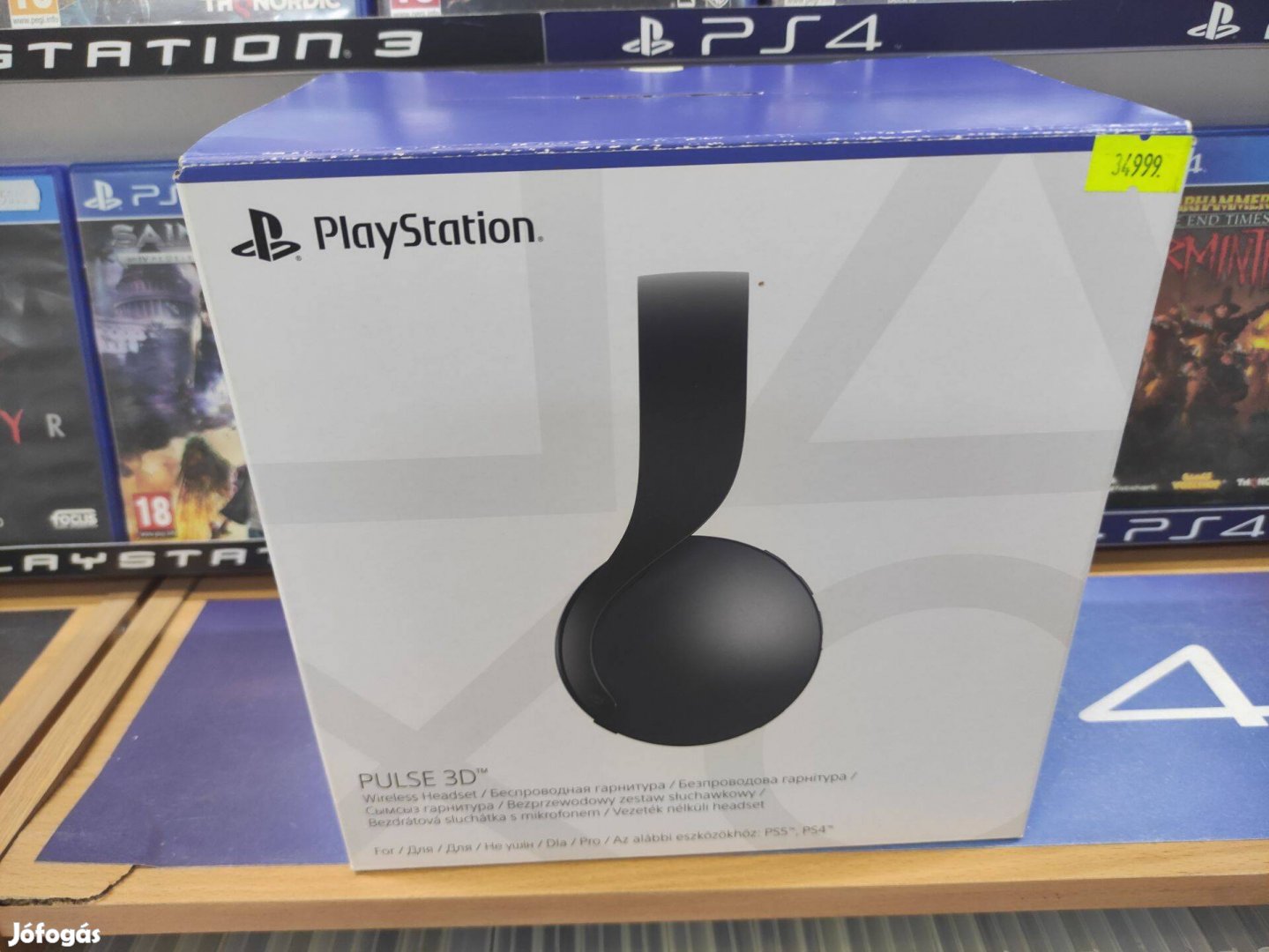 Ps5 pulse 3D garanciával