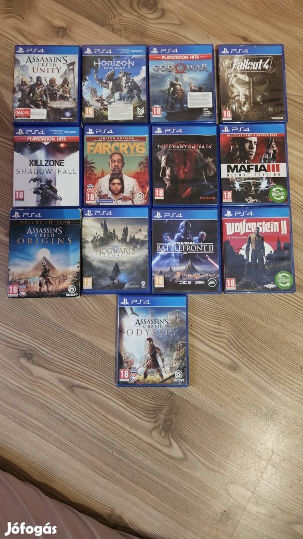 Ps 4 hasznalt jatekok újszerű allapotban 