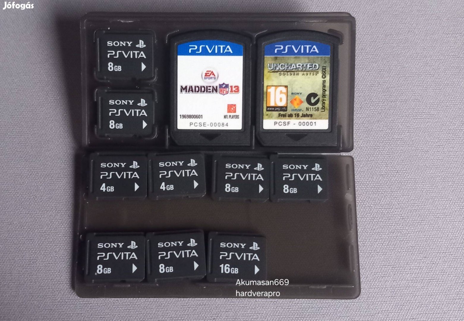 Ps vita memóriakártyák és ajándék játékok