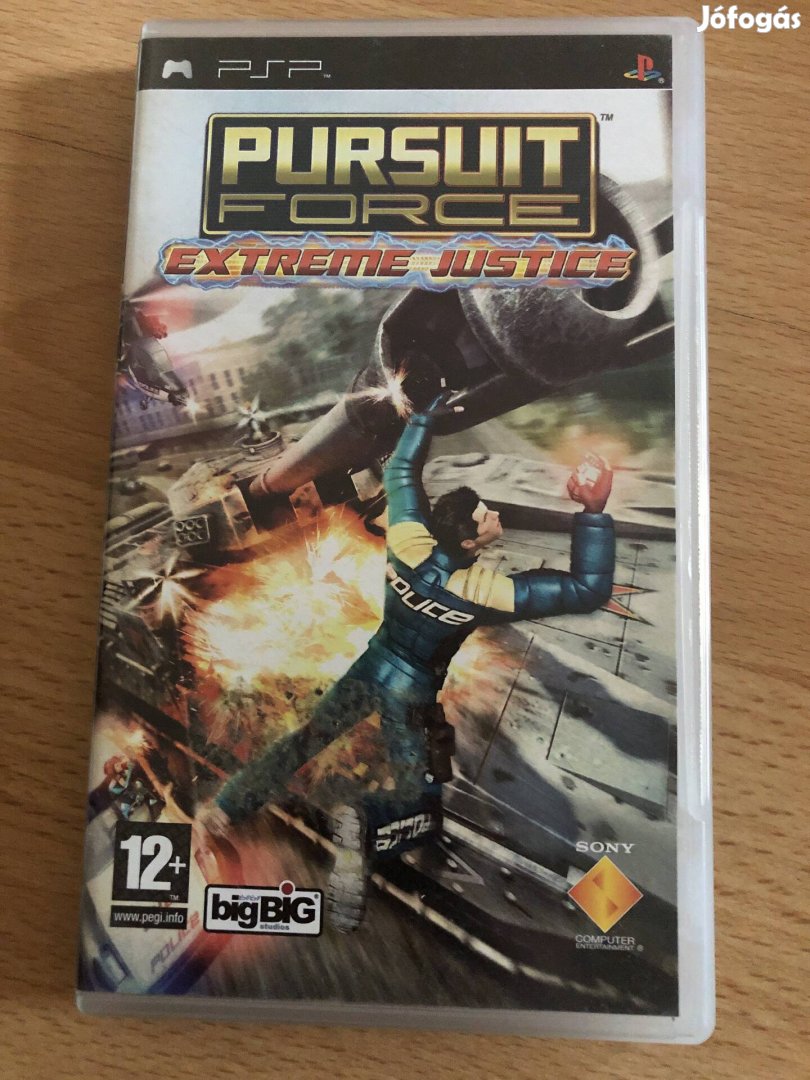 Psp pursuit force játék