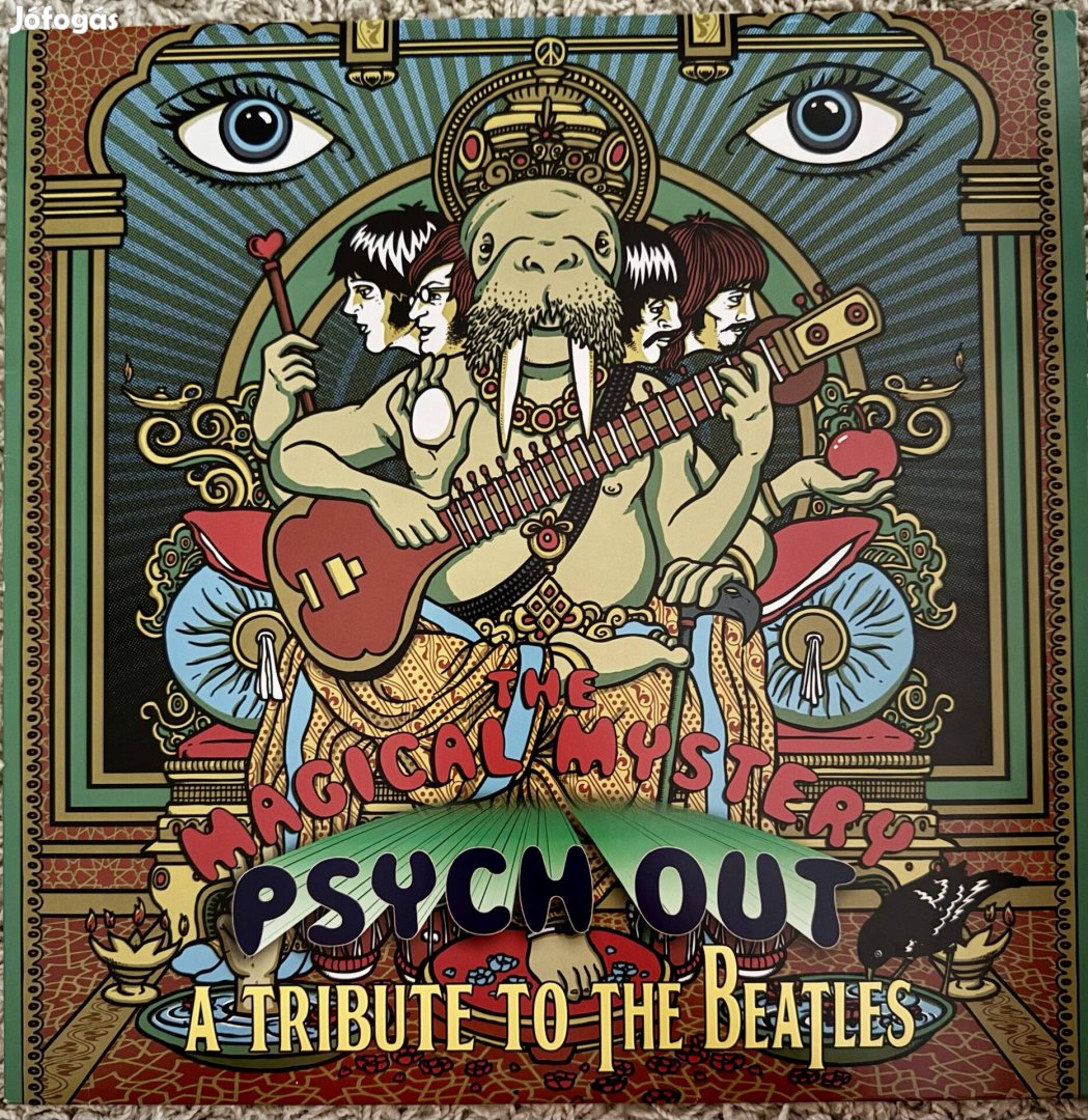 Psych Out Tribute Beatles vinyl Usa bakelit lemez