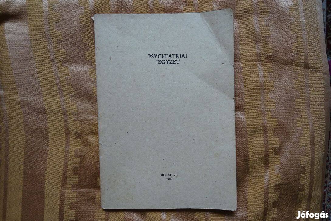 Psychiatriai jegyzet (1986)