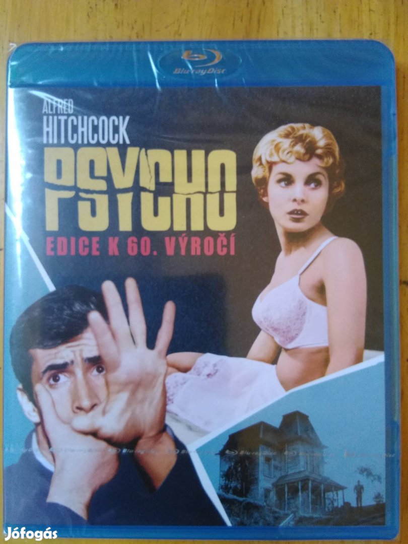 Psycho blu-ray Alfred Hitchcock Bontatlan 