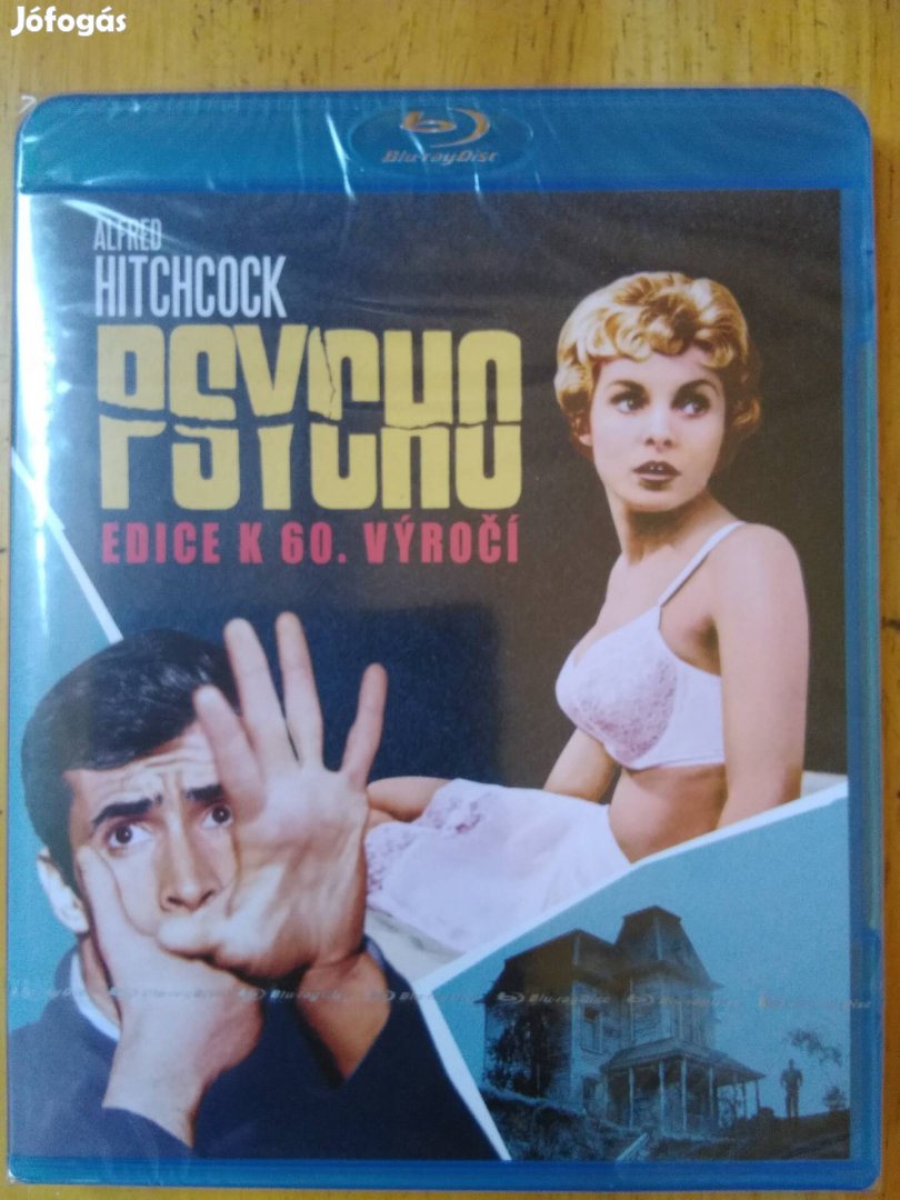 Psycho blu-ray Alfred Hitchcock Új 