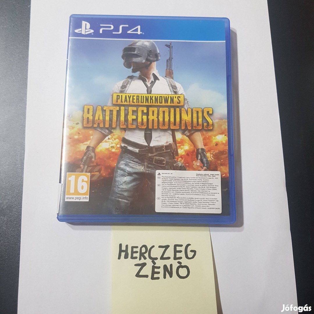 Pubg playerunkown's battlegrounds ps4