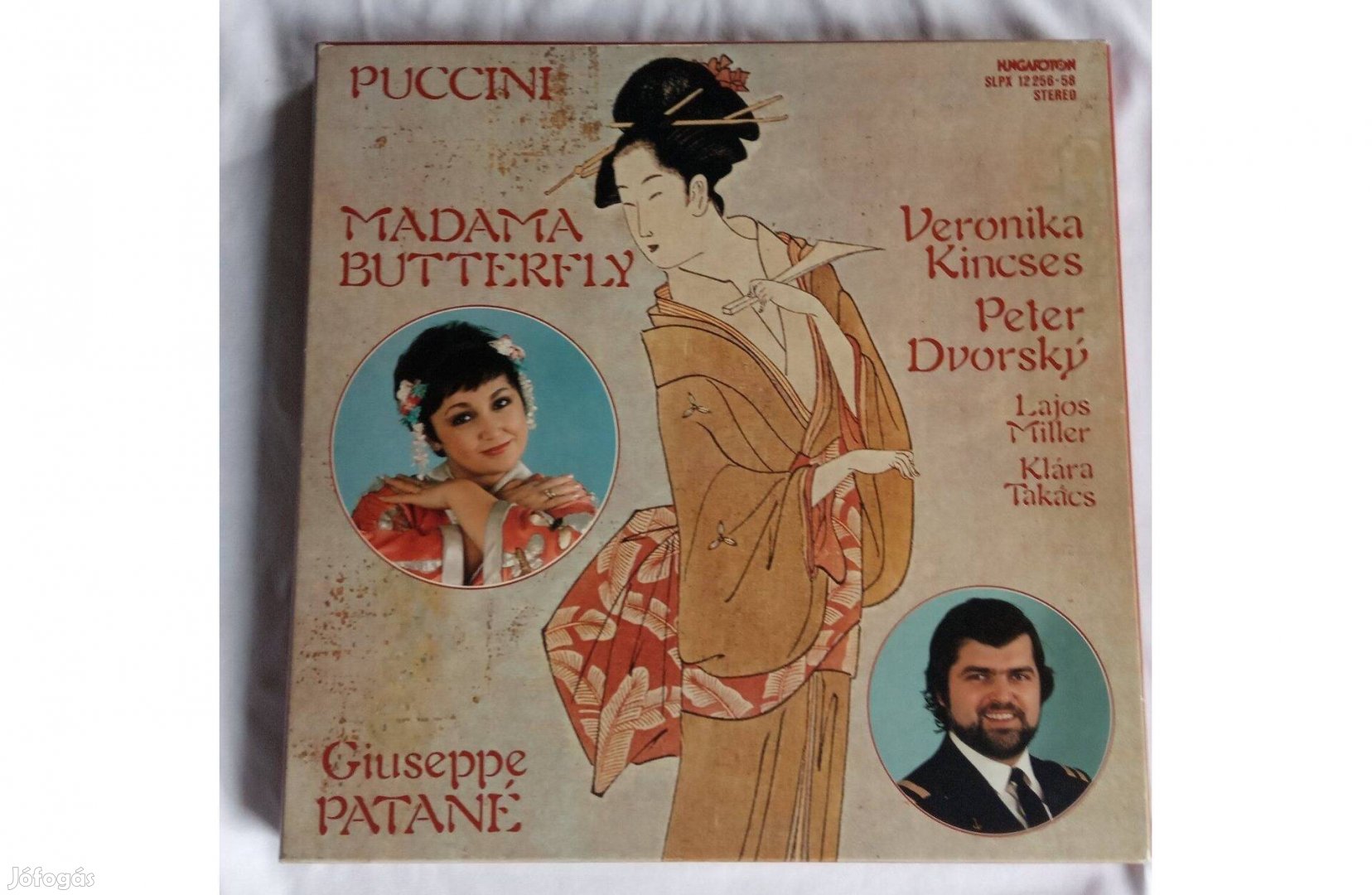 Puccini Madama Butterfly Pillangó kisasszony Opera komplett kiadás Ve