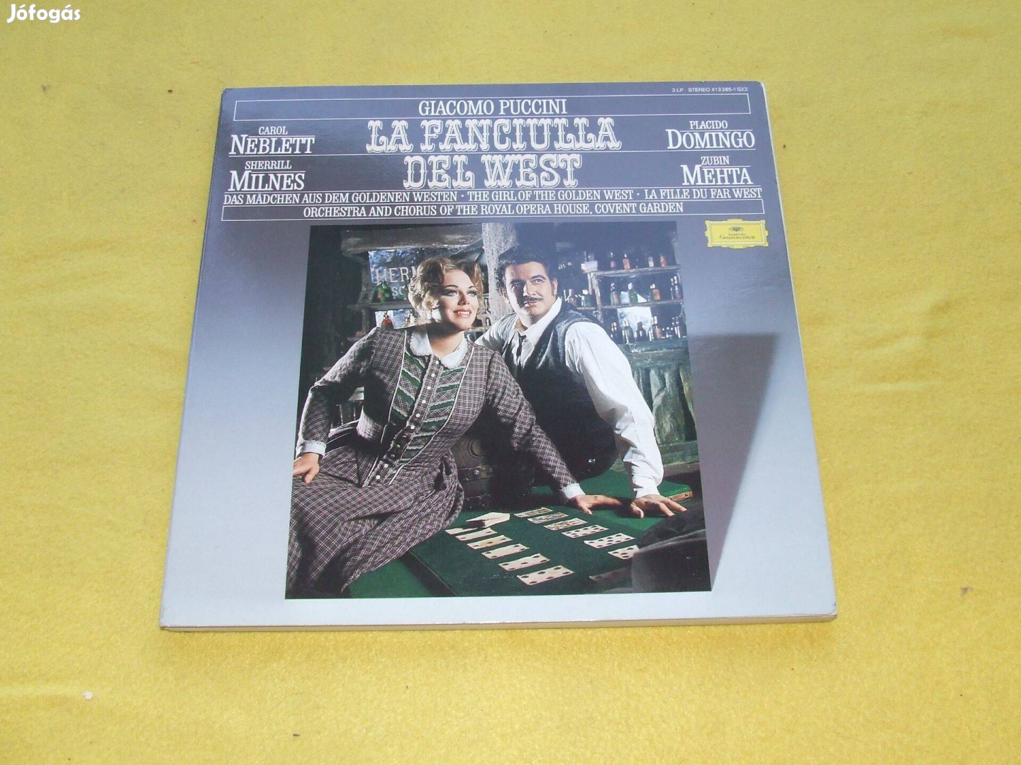 Puccini A Nyugat leánya - opera box - Deutsche Grammophon