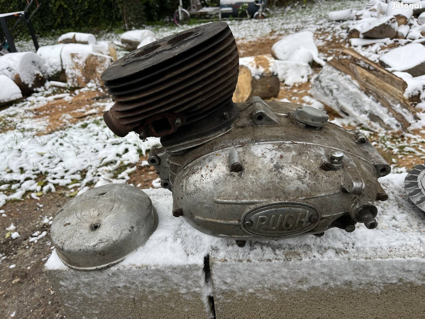 Puch 250 motor motorblokk alkatrész 